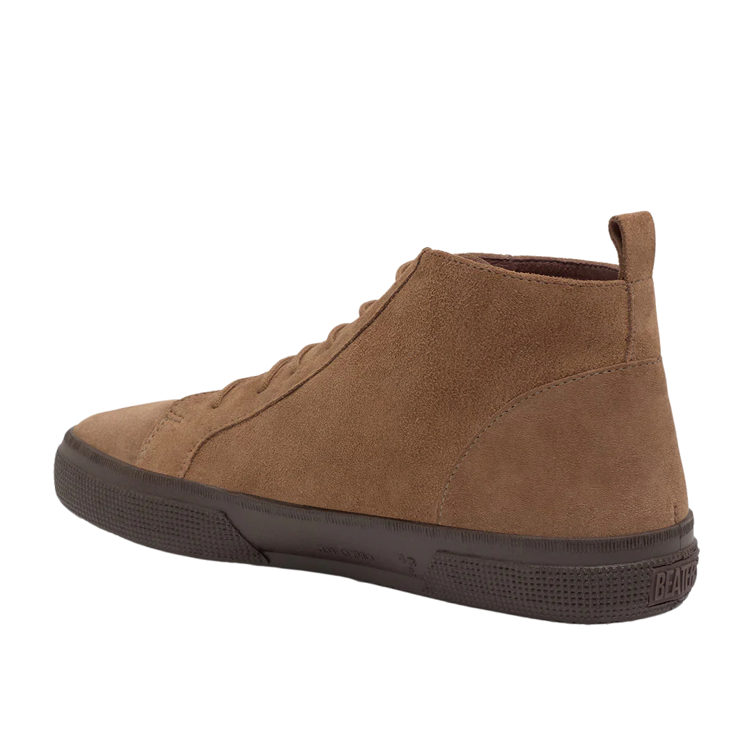Bota Clássica com Design Minimalista e Acabamento em Camurça para Homem