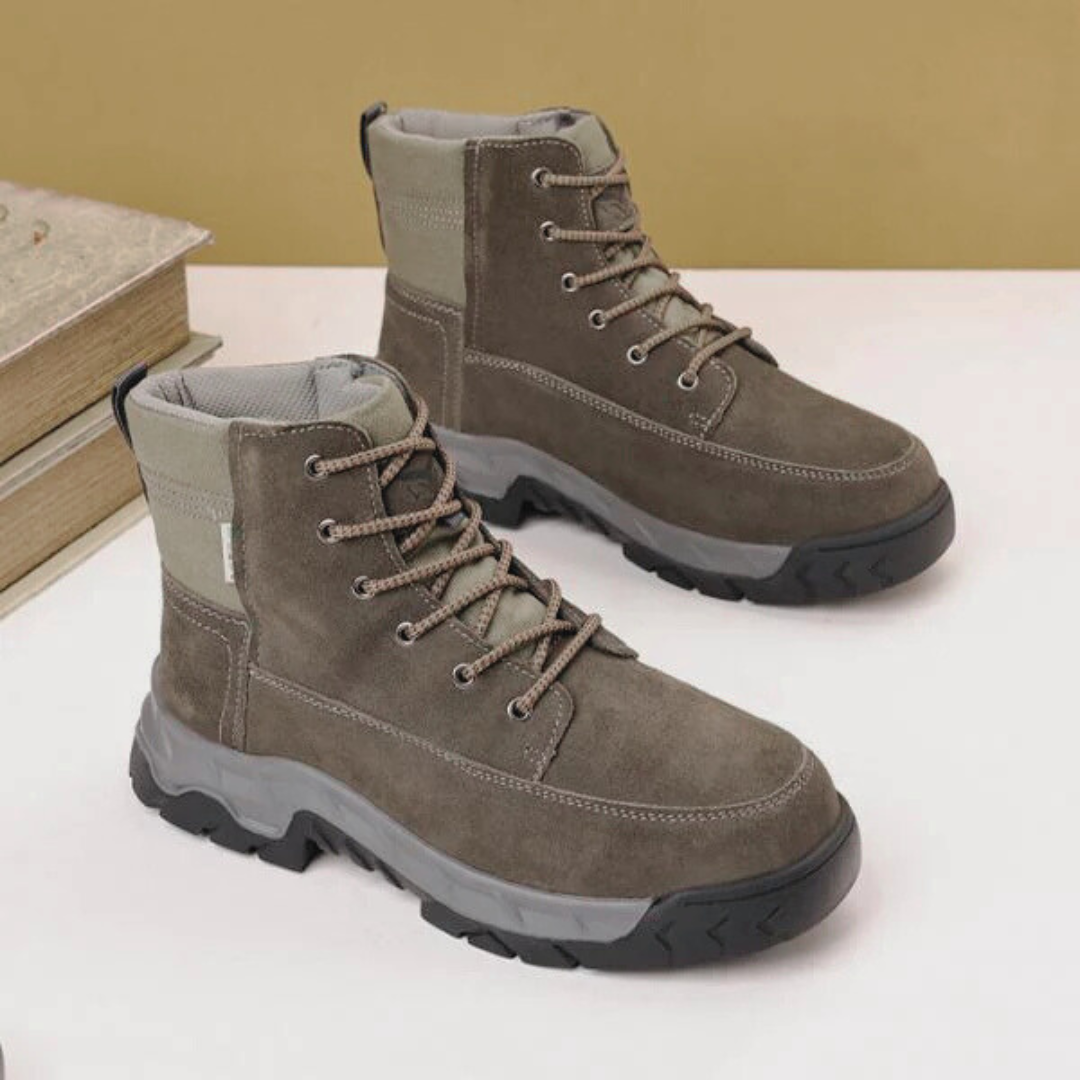 Botas de Neve para Exterior com PĂȘlo Integrado, Quentes e Antiderrapantes para Homem