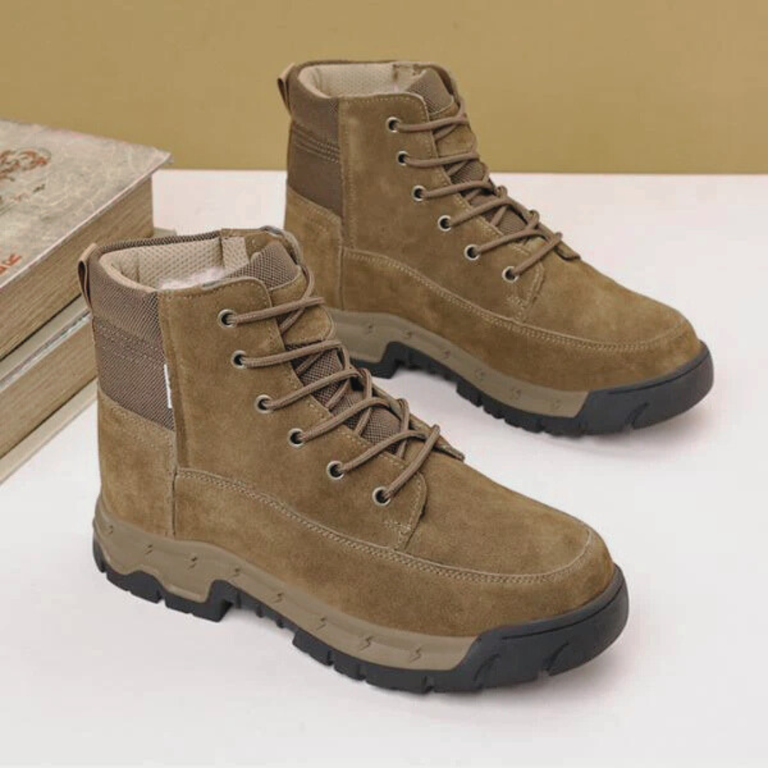 Botas de Neve para Exterior com PĂȘlo Integrado, Quentes e Antiderrapantes para Homem