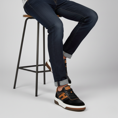 Sapato com sola ergonómica e flexível para homem